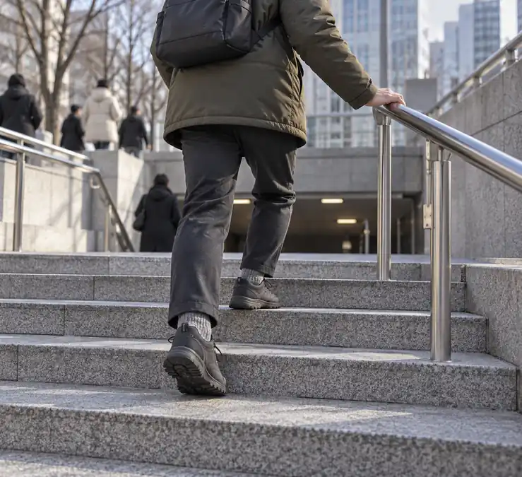 首爾冬天搭地鐵爬樓梯清單:健走鞋、鞋墊、羊毛襪與護膝怎麼準備